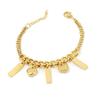 Pulsera de amor de acero inoxidable 18K transfronteriza europea y americana directa de fábrica, joyería para mujer, personalidad, hip-hop, joyería de acero de titanio al por mayor