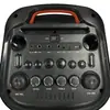 Potente Fabricante Altavoz Bluetooth Portátil Doble de 8 Pulgadas, Exclusivamente para Ventas Transfronterizas, Viene con un Micrófono Inalámbrico Individual, Personalización OEM Disponible