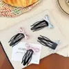 Pinza BB para mujer con forma de lazo y tres púas, modelo nuevo 2026, pasador para recoger mechones sueltos, pinza lateral