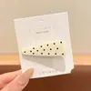 Presilha de Cabelo Infantil de Bolinhas em Formato de Gota d'Água para Franja Lateral, Presilha Doce e Versátil para Bebês, Presilha de Cabelo para Meninas que Não Danifica o Cabelo, Linda Presilha