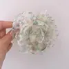 Estilo Escandinavo Presilha de Rosa Flor de Gaze Flor Artificial Flor Falsa Grampo de Cabelo Grampo de Cabelo DIY Feito à Mão Acessórios de Cabelo Lolita Adorno de Cabeça