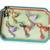 Acessórios de Brocado Song Estilo Chinês, Chaveiro de Brocado Song, Pingente Ruyi de Jade de Luxo de Alta Qualidade, Novo Estilo Acessório de Bolsa Patrimônio Cultural Imaterial