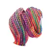 Tao Trenzas de Cabello Cuerda de Colores Niños Hip-Hop Genial Trenzas Sucias Niña Pequeña Niños Escolares Día del Niño Actuación Cuerda de Cabello de Colores Cuerda para el Cabello