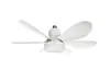 Lámpara de Techo Estilo Europeo con Ventilador para Sala de Estar, Araña Eléctrica para Comedor, Ventilador de Techo para Dormitorio, Ahorro de Energía, Doméstico, Viento Fuerte, PVC