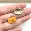 Halloween Transfronteiriço Amazon Liga de Zinco Gota de Óleo Chapéu de Abóbora Bruxa Pingente DIY Acessórios de Pingente Atacado