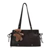 2026 Bolso Tote Nuevo de Nicho Simple para Mujer Bolso de Mano con Gran Capacidad para Hombro Estilo Coreano Nuevo Bolso de Axila para Viaje Diario de Mujer