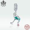 Evelor Original S925 Plata Esterlina Verano Cóctel DIY Accesorios de Cuentas Copa de Pie Alto Pulsera de Cuentas Joyería