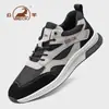 Zapatos Gongyang originales para hombre, zapatos de malla transpirable para hombre, zapatillas casuales de malla fina, zapatos deportivos antideslizantes para hombre, piel genuina