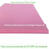 Estoque Disponível Chapa Plástica Oca, Cor Rosa, Antiestática, À Prova de Umidade, Chapa Corrugada de PP Espessada, Chapa de Divisão, Chapa Plástica Oca
