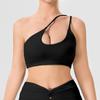 Chaleco de yoga sexy sin espalda de estilo nuevo de verano con almohadilla para el pecho y tirantes finos para correr, deportes, sujetador deportivo que combina con todo.