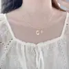 Exquisito Collar de Cruz Estrella Cielo Estrellado de Zirconia, Cadena de Clavícula Vintage de Venta Caliente Transfronteriza, Joyería de Lujo Ligero de Gama Alta