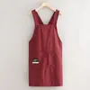 Delantal de Tiras Cruzadas Mejorado Que No Marca la Figura, Delantal de Cocina Impermeable y a Prueba de Aceite, Ropa de Cocina Unisex Sencilla