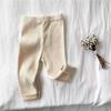 Leggings de primavera y otoño para mujer y niño, estilo occidental, personalizados, de marca de moda, estilo coreano, con tiras elásticas de color sólido para uso exterior.