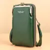 Venta al por mayor de fábrica bolsa para teléfono móvil femenina pequeña para estudiante bandolera bolsa para teléfono móvil multi-funcional con pantalla táctil monedero mini