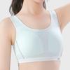 Sujetador de primavera para niña, ropa interior de desarrollo infantil, copa fija, chaleco de estudiante, ropa interior deportiva cómoda y elástica de algodón