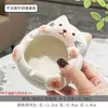 Preço de Atacado Cinzeiro de Gato de Desenho Animado com Tampa para Evitar que a Cinza Voe, Cinzeiro Decorativo Criativo de Cerâmica para Sala de Estar, Casa e Escritório