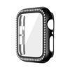 Capa para Apple Watch Shell Protetor de Diamante para Capa de iWatch Película de Diamante de Linha Única Capa Protetora com Galvanoplastia de Diamante