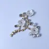Accesorios de Aleación Ramas de Flor de Perla y Hojas Joyería DIY Literario Antiguo Hecho a Mano Accesorios para el Cabello Tocados Accesorios de Flor de Ciruelo Retro