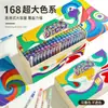 Conjunto de Marcadores Acrílicos Líquidos Diretos com Ponta Macia e Grande Gama de Cores para Desenho Artístico de Estudantes, Camadas de Cores, Diário e Grafite