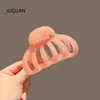 Nuevo Modelo 2026 Pinza para el Cabello de Calabaza para Mujer, Tamaño Grande, Pinza para el Cabello Estilo Coreano de Alta Gama, Pinza para el Cabello de la Parte Trasera de la Cabeza, Accesorio para el Cabello, Pinza de Tiburón