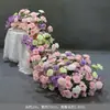 Arreglos florales para fiestas de cumpleaños, flores de mesa tipo cascada, guirnaldas de flores colgantes, exhibiciones decorativas para ventanas, arreglos florales colgantes, flores para decoración de bodas y compromisos