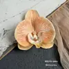 Flor de Phalaenopsis simulación accesorios de pared de flores material de flor DIY hecho a mano decoración de boda pétalos de flor material para pasador de pelo tocado