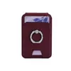 Soporte Magnético Magsafe para Tarjetas de Moda Transfronterizo con Anillo Almacenamiento Conveniente Id Cuero Exquisito Soporte para Tarjetas Listo para la Venta
