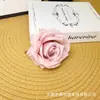 Cabeça de Rosa Pequena Feliz Flor Artificial Material DIY Arranjo de Flores para Fundo de Casamento Decoração de Caixa de Presente Flor Artificial Atacado