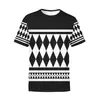 Nova Camiseta Masculina de Verão 2021 Cruzada Europeia e Americana Nova Casual Manga Curta 3D Homens Podem Ser Fotos