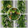 Simulación Enredadera de Eucalipto Enredadera Planta Verde Hojas Tubo Techo Hojas Verdes Enredadera Decorativa de Flores Enredadera de Flores Artificiales