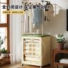 Caja de Almacenamiento de Ropa para el Hogar Plegable con Ruedas Gran Capacidad Tapa Abatible Caja de Almacenamiento Dormitorio Ropa Edredón Extra Grande Gabinete de Almacenamiento