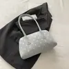 Bolsa tipo almohada 2026 de un solo hombro para debajo del brazo, bolsa coreana de lunares nuevo estilo para mujer, linda niche pequeña bolso de mano transfronterizo