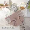 Ropa Interior Femenina de Algodón Puro Estilo Deseo Puro Mariposa Doble con Ribete de Encaje, Cintura Media Algodón 100% Acanalado con Refuerzo Antibacteriano, Venta al por Mayor