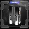 Nuevo encendedor recargable YH125 de enfoque funda para cigarrillos estilo mecha encendedor USB con funda para cigarrillos 10 unidades alto valor de color
