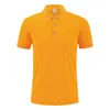 Camiseta gola lapela cor sólida logo workwear camisa polo grupo corporativo publicidade camisa cultural t-shirt workwear manga curta