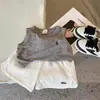 Verano 2026 Algodón Puro Modal Camiseta sin Mangas para Niños Top Elástico Chaleco para Niños Grado B de Seguridad en Verano