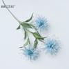 Almofada de Alfinetes Simulação Flor Crisântemo Casamento Flor de Casamento Decoração Flor de Casa Flor Artificial Macia Flor de Seda Atacado Comércio Exterior