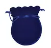 Bolsa de Veludo com Cordão, Pequena Bolsa de Pano, Bolsa para Embalagem de Joias, Bolsa de Armazenamento de Cabacinha, Bolsa de Armazenamento de Joias, Bolsa para Joias de Brinquedo Cultural