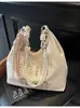 Diseño Nicho Transfronterizo Bolso de Axila para Mujer Primavera 2025 Nuevo Moda Retro Simple Gran Capacidad Bolso de Hombro Casual