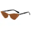 AliExpress cadena para gafas de sol triangular nueva europea y americana gafas de sol para hombre y mujer moda personalidad gafas de sol al por mayor