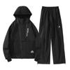 En Stock Venta al por Mayor Traje de Esquí Impermeable de Tabla Única y Doble para Hombres y Mujeres, con Algodón Añadido y Chaqueta de Esquí Gruesa a Prueba de Viento y Pantalones Set de Dos Piezas