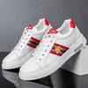 Zapatos de hombre 202 nuevos zapatos blancos de verano zapatos de hombre moda coreana zapatos de hombre zapatos de plataforma de abeja bordada que combinan con todo