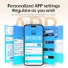 Fones de Ouvido com Clipe de Orelha Sem Fio XG42 150 Idiomas Tradução AI em Tempo Real Fones de Ouvido Dispositivo Smart Bluetooth