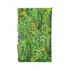 Pared Vegetal Simulada, Pared de Plantas Verdes, Accesorios de Decoración de Fondo de Césped para Exteriores y Interiores