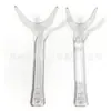 Separador de Labios Dental, Empujador de Labios Transparente, Separador Oral para Fotos Ortodónticas, Materiales Bucales Grandes y Pequeños