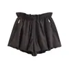 Pantalones Cortos de Estilo Globo Sencillos Casuales de Color Sólido a la Moda para Mujer, Novedad Primavera 2026 Transfronterizo AliExpress 2712737