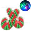 Zapatos de cueva zapatos accesorios Luz LED intermitente flor electrónica para zapatos hebilla de zapato zapatos de jardín luz vibratoria hebilla de flor para zapatos ventas directas de fábrica