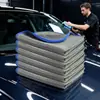 Pano de Fibra de Carbono e Vidro Absorve Água e Remove Marcas de Água, Não Solta Fiapos Facilmente, Pano de Carbono de Alta Qualidade para Lavagem de Carro, Pano de Limpeza de Vidro para Limpeza de Carro