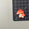 Hongos de la Jungla Dibujos Animados Pegamento Cremoso Accesorios Pasador Agujero Hebilla de Zapato Accesorios Decorativos de Resina Joyería DIY