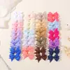 Pinza para el pelo de lazo pequeño versátil y linda estilo de marca europea y americana accesorio para el pelo de bebé para niñas 4882
